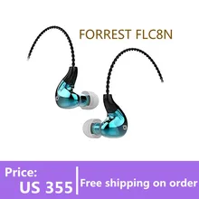 FORREST FLC8N Hybrid Dual Ausgewogene Anker Dynamische 2BA + DD Hifi Musik Monitor DJ Studio 3,5mm/2,5mm blanced Ohrhörer Kopfhörer