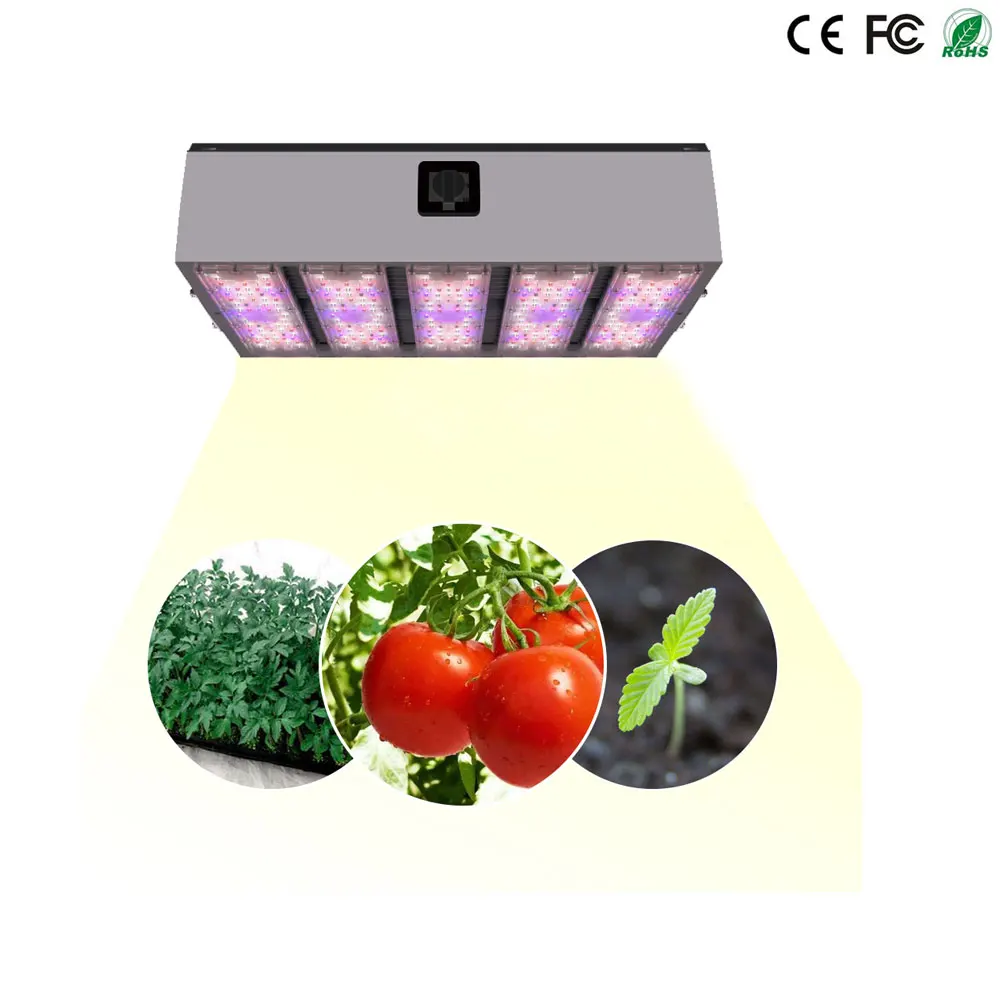 Samsung LM301B 660nm ИК УФ Сегментированный Dim фактический 340 Вт Светодиодный светильник для выращивания полный спектр фитолампа для лекарственных растений для выращивания палатки