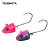 TSURINOYA JIG HEAD Hooks 11g 14g Lead Jig Soft Lure Worm Fish shaped Crank Fishing Hook Sea Bass Jigging Metal Fishing Tackle ► Photo 1/6