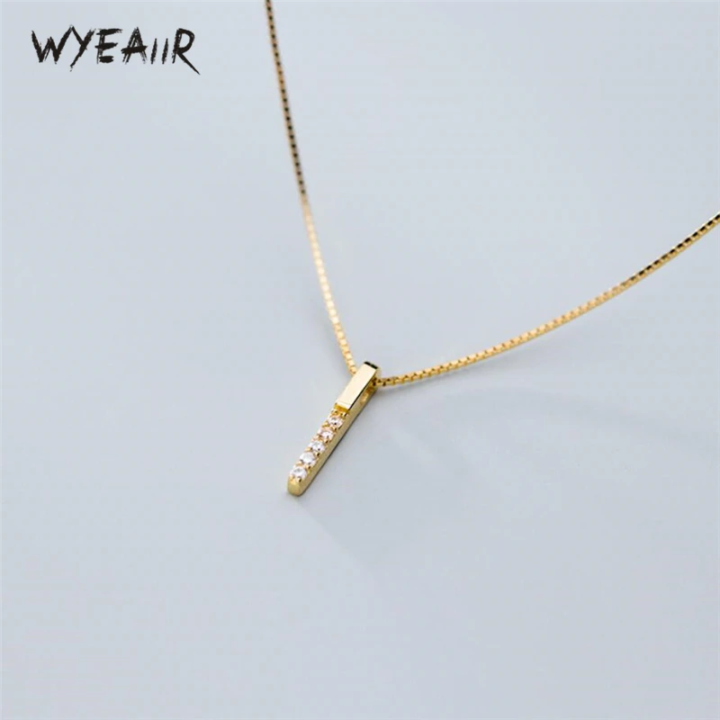 Женское Ожерелье WYEAIIR из серебра 925 пробы | Украшения и аксессуары
