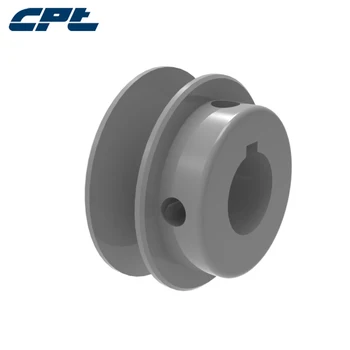 

CPT BK25 v belt pulley sheave, Cast Iron, B Belt Section, 1 Groove, Bore 1/2", 5/8", 3/4", 7/8", 1" ,2.65"OD, BK Pulley