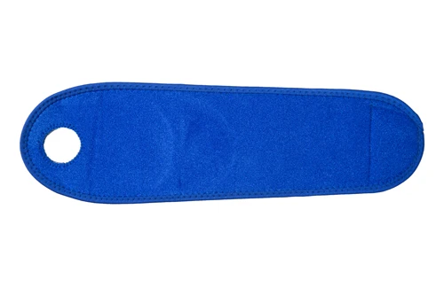 blue 1 шт. перчатки для занятий тяжелой атлетикой и подтяжка для ладони ручка ремешки для поднятия штанги обертывания защита рук - Цвет: blue