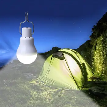 

3 Bulbs 110LM Outdoor Flashlights Luminaire Solar Power Collapsible Portable Emergency Lighting Hand Lamp Camping Lantern Light