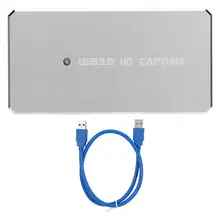 USB 3,0 HDMI HD драйвер видео прямая трансляция рекордер захвата коробка для Windows/видео рекордер