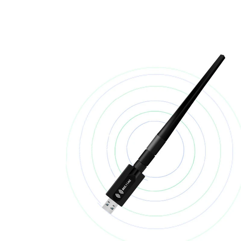 1200 Мбит/с USB 3,0 1200Mbp Wifi адаптер двухдиапазонный 2,4 ГГц 5,8 ГГц для настольного ноутбука беспроводная сетевая карта Winxp/7/8/8,1/10