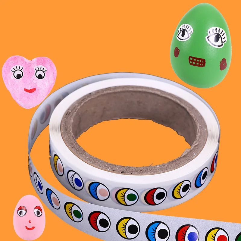 

Black And White Colour Eyes Subsidies Eyeball Sticker Pressure-sensitive Adhesive Children Manual Diy Activity Originality