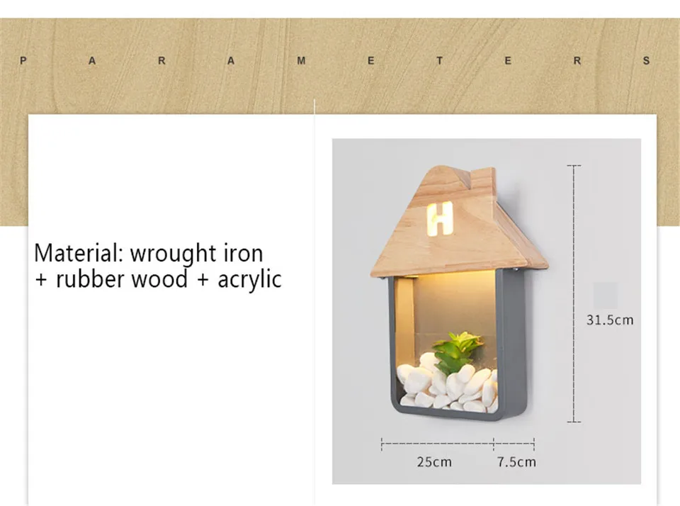Скандинавский светодиодный настенный светильник из дерева и железа, светильник s для дома, Холодный/теплый светильник для спальни, гостиной, прикроватный домашний декор, настенный светильник