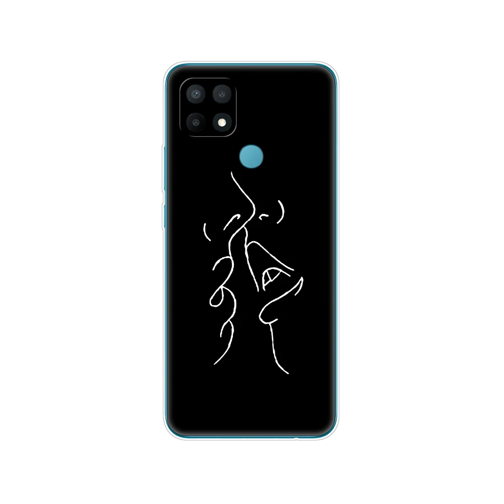 For OPPO A15 Case For OPPO A15S Silicon Soft TPU Back Phone Cover For OPPOA15 CPH2185 A 15 S CPH2179 6.52" Protective Bumper phone cover oppo Cases For OPPO