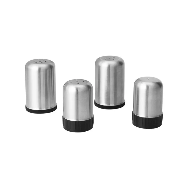 Description Picture 5 of item300Pcs/Lot Stainless Steel Spice Jar Dredge Salt Sugar Spice Pepper Shaker Seasoning Multi-purpose Kitchen Tool