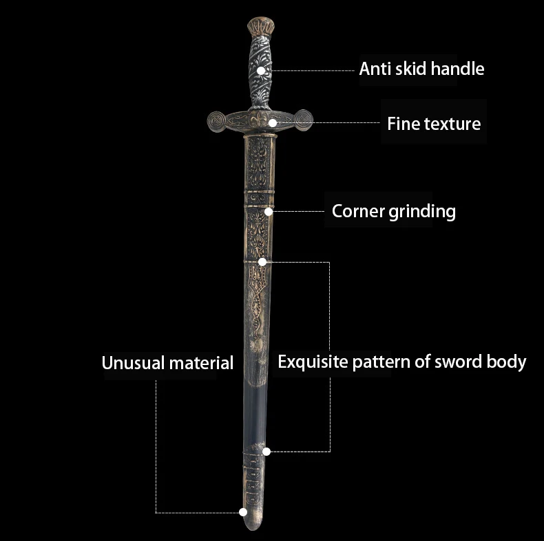 77 см детские пластиковые Имитационные игрушки меч сценическое представление ролевые игры Реквизит Родитель Ребенок Интерактивная игрушка детский подарок