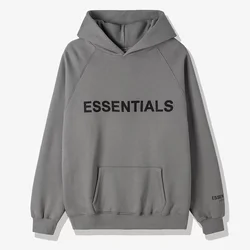 Sweat à capuche unisexe pour hommes, vêtement de marque, ample et surdimensionné, avec lettres imprimées en caoutchouc, style Hip hop, Fw21 