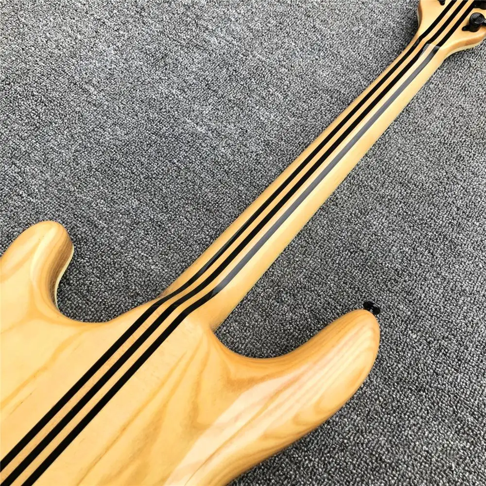 Электрогитара Mayones Ebony fingerboard blue burst 6 струн, шея через тело, обвязка Abalone, черная аппаратная гитара Mayones