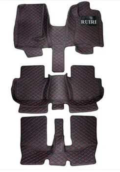 

Good mats! Custom special car floor mats + trunk mat for Right Hand Drive Honda Odyssey 7 8 seats 2004-1999 waterproof carpets