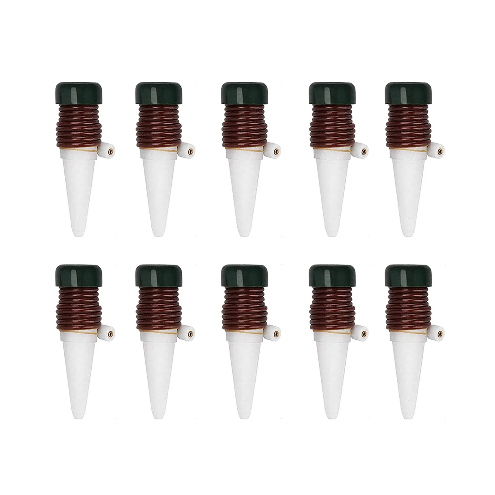 New Watering Stakes 10 Pack Indoor Automatic Drip System Irrigation Equipment Tool for Plant Waterer Ceramic Probes | - Цена: 515,04 - 919,29 руб.