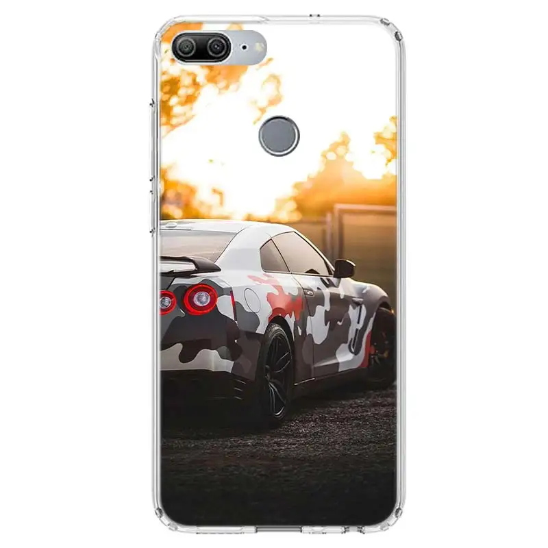 TW133-2 GTR автомобиль классный чехол для телефона для huawei Y9 Y5 Y6 Y7 Honor 8X 8A 8S 7A фотоаппаратов моментальной печати 7S 9 10 Lite 8A 10i 20S Coque чехол s - Цвет: TW133-2