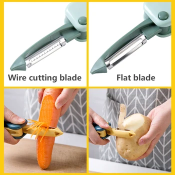 

Potato Cutter Peeler Knife Vegetable Peeler Knife Cleaning Vegetable Knives Cutter Grater Peelers Kitchen Gadgets Cutting Tool
