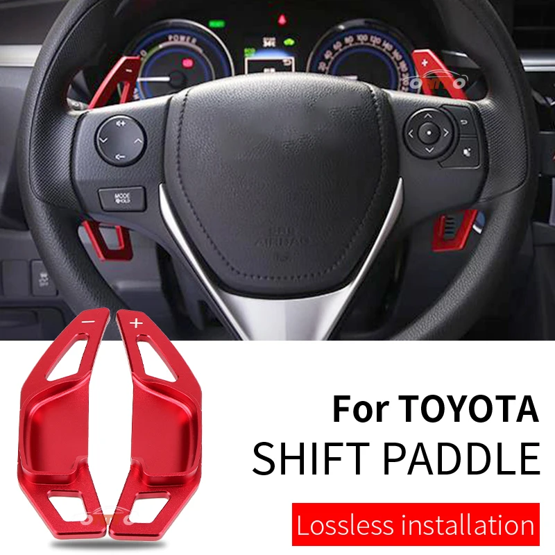 2 шт., накладки на рулевое колесо для автомобиля, наклейки для TOYOTA REIZ Lewin CAMRY COROLLA ZELAS, Стайлинг автомобиля