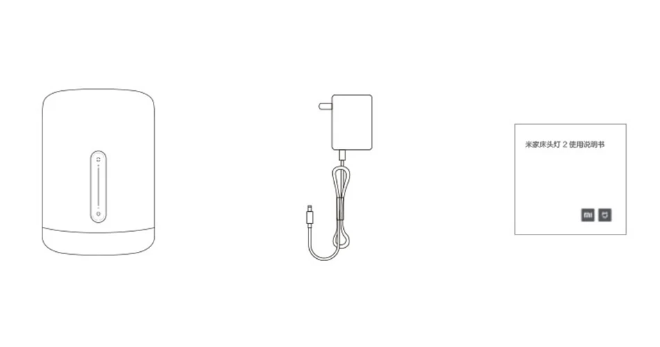 New Version Xiaomi Mijia Bedside Lamp 2 Smart Light voice control touch switch smart APP color adjustment For Apple Homekit Siri (12)