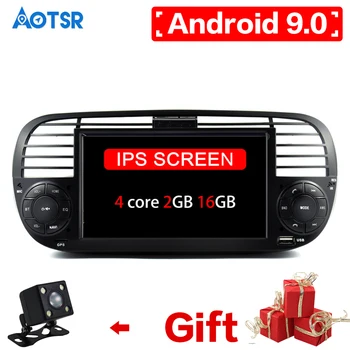 

Aotsr 1024x600 2+32G PX5 HD Android 9.0 Car Multimedia player For FIAT 500 Car Audio Stereo Navigation GPS Steering Wheel radio