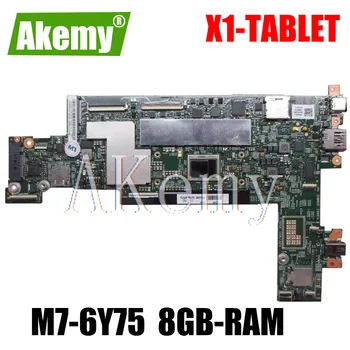 

15218-2 Laptop motherboard For Lenovo ThinkPad X1-Tablet original mainboard 8GB-RAM M7-6Y75