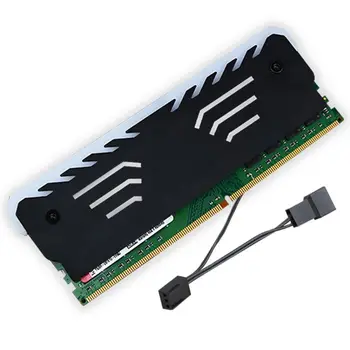 

Memory-RAM RGB Cooler Heat Sink Cooling Vest for DIY PC Game MOD DDR DDR3 DDR4