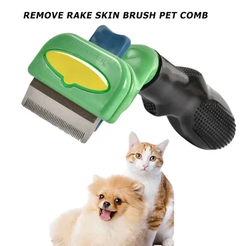 

Cat Dog Hairbrush Comb Pet Fur Shedding Manual Tool Hair Removal Comb for Dogs Cats Brush Comb Grooming Trimmer