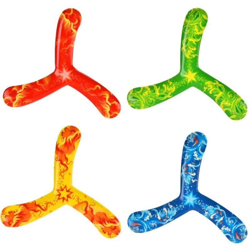 Classic Returning Boomerangs Fun Outdoor Toys for Camping/Backyard