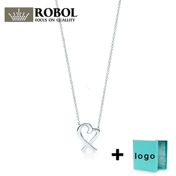 

XL TFB TTFF RLLEN original 925 sterling silver budding love DIY model necklace pendant gift jewelry wholesale free shipping。