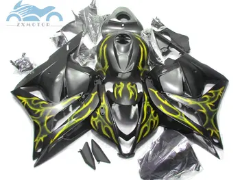 

Free custom Injection fairing kit fit for Honda CBR600RR 2009 2010 2011 CBR 600RR 09 10 11 yellow black fairing kits parts Xl09