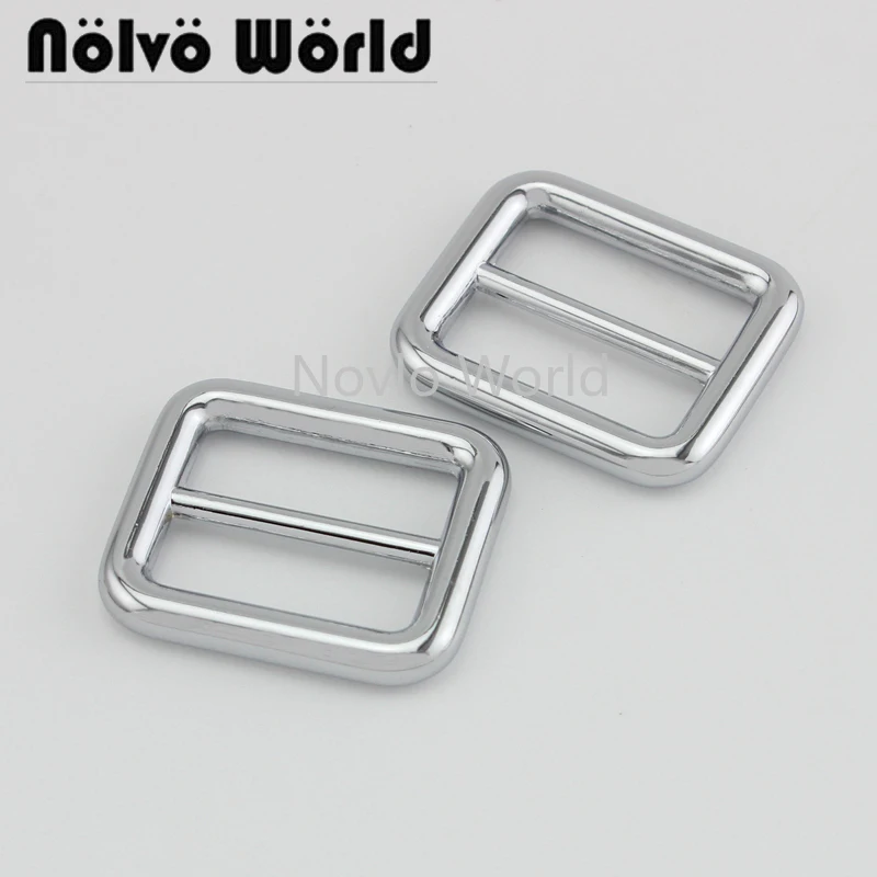 Мир Nolvo 5 20 100 шт. 6 цветов 25*20 мм 1 дюйм хромированная металлическая Тройная