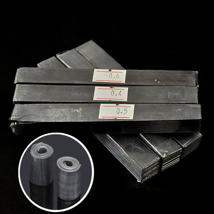 

Lead Strip Lead Sheet Volume Sinker Lead Volume Angling Pole Rod for Sinker Fishing Gear Supplies Accessories