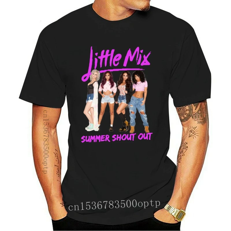 Новинка 2021 футболка Little mix для женщин и мужчин летняя shout новинка | Мужская одежда