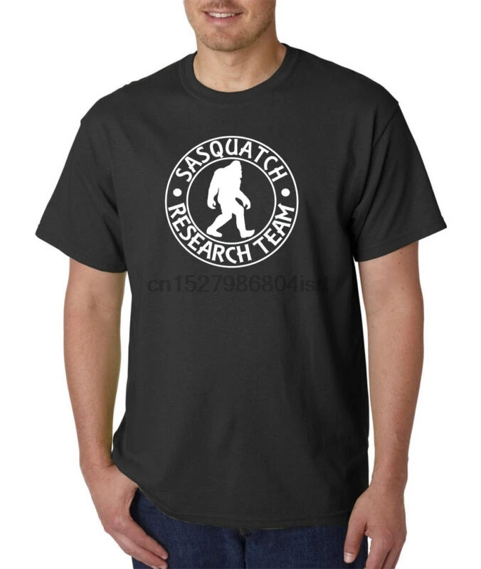 T Shirt Big Foot Aliens UFOs Sasquatch Research Team X Files Bigfoot