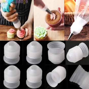 

Fashion Icing Piping Nozzles Tips Cake Decorating Converter Coupler Pastry Tool Home Tips
