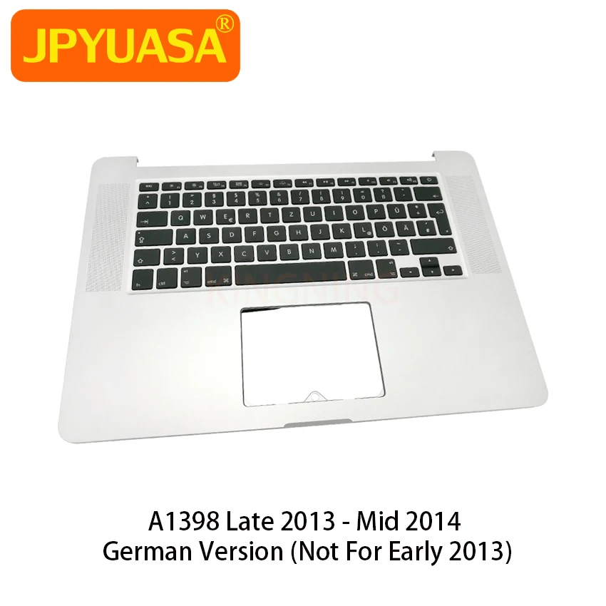 Оригинальный чехол Topcase с немецкой клавиатурой подсветкой для Macbook Pro Retina 15 дюймов
