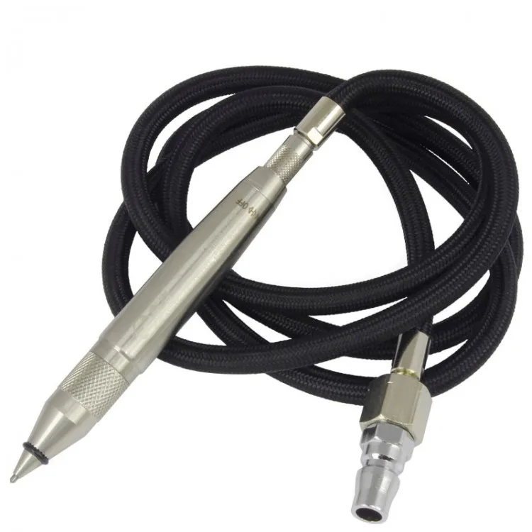 Pneumatic Air Scribe Pneumatic Engraving Pen Air Engraver Tool 112L/Min with Hose Tool Parts
