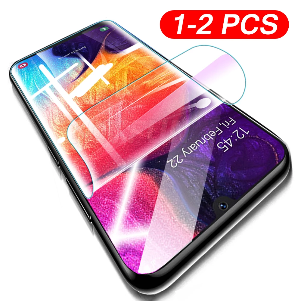1/2 шт. гидрогель пленка для Samsung A50 Защитная экрана Galaxy A30 A20 A50s A30s A20s s мягкая не
