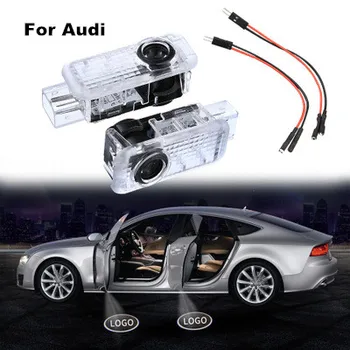 

20pcs Car Door Logo Led light Car Laser Projector Ghost Light For A1 A3 A5 A7 A8 Q3 Q5 Q7