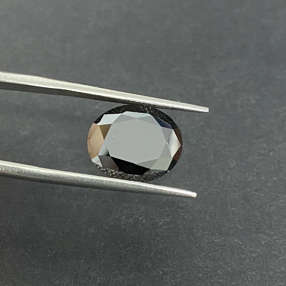 2 Carat Oval Shape 7*9mm Synthethic Moissanite Engagement Ring Gemstones with GRA Certificate