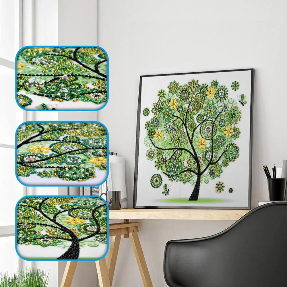 5D DIY Diamond Painting Kits Diamond Painting Tree For Adult Kids Crafts Drill For Embroidery Arts Craft Home Wall Decor diamond painting diamond painting accessories