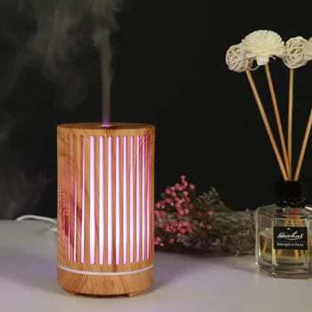 

SOURCE New Style Bamboo Aroma Diffuser Household Mute Moisturizing Ultrasonic Aroma Diffuser Desktop Small Humidifier