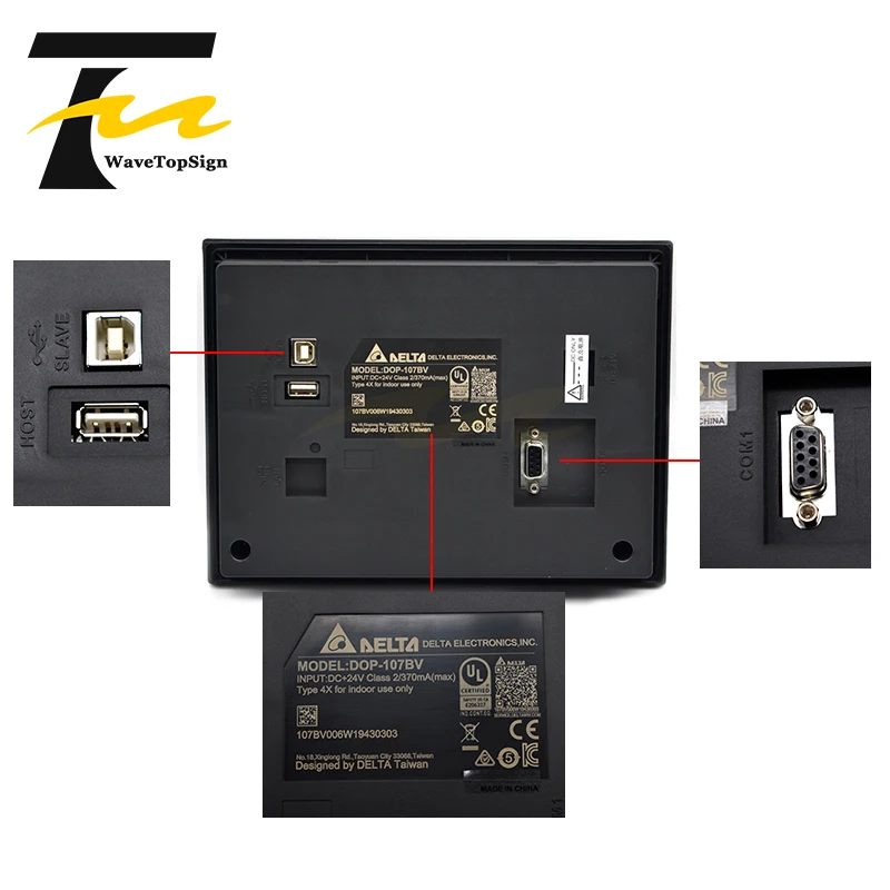 Delta DOP-107BV HMI 7-дюймовый Сенсорный экран заменяет DOP-B07SS411/DOP-B07S410