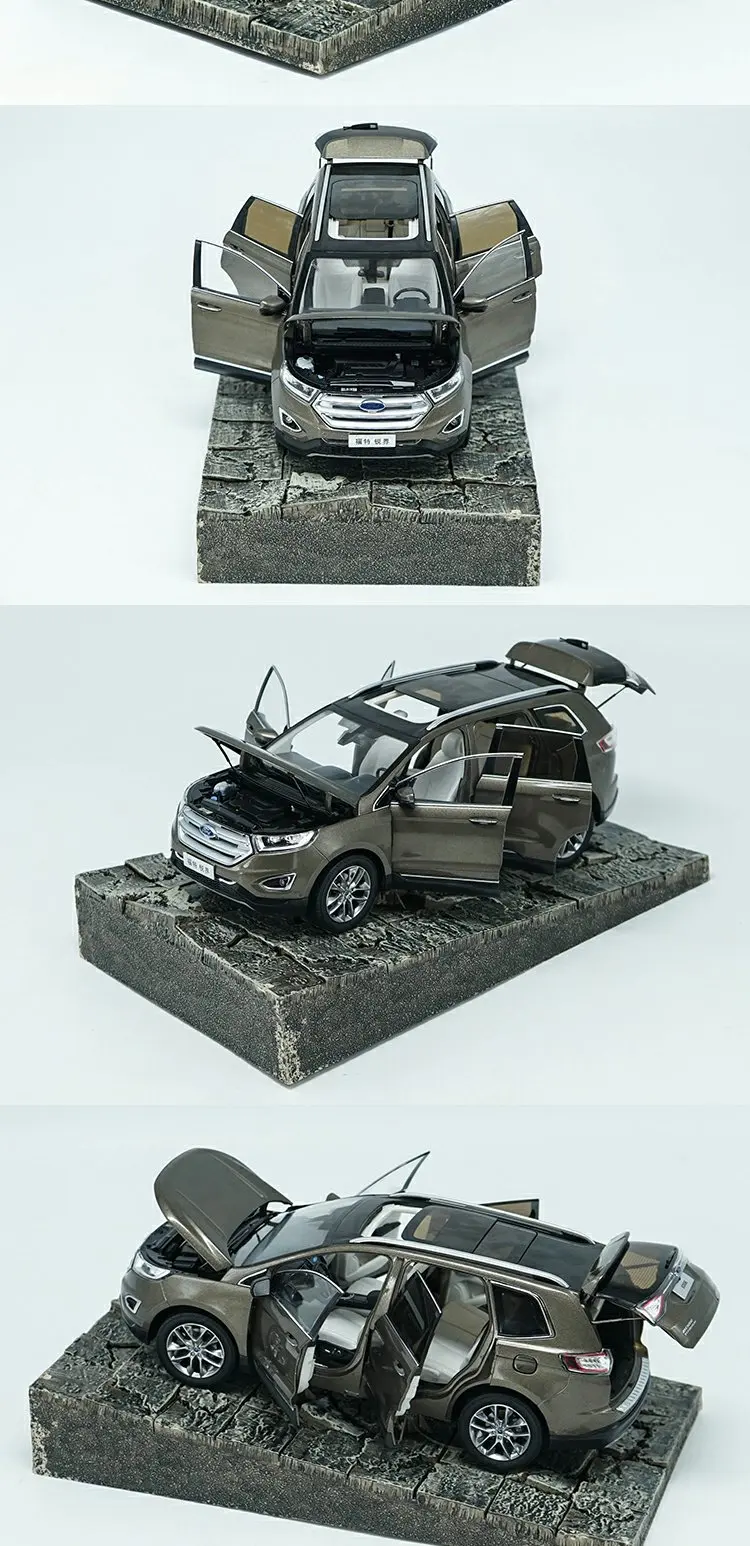 1:18 FORD EDGE SUV литая модель автомобиля игрушки Металлическая Модель автомобиля оригинальная коробка