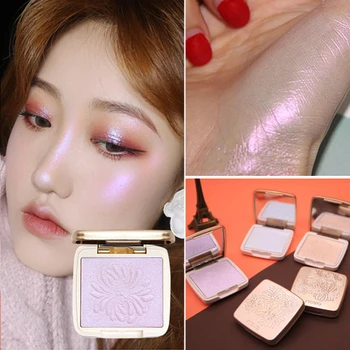 

Brand Highlighter Holographic Palette Shimmer Bronzer Highlight Illuminating Facial Makeup Cosmetics Illuminator Glow Kit TSLM2