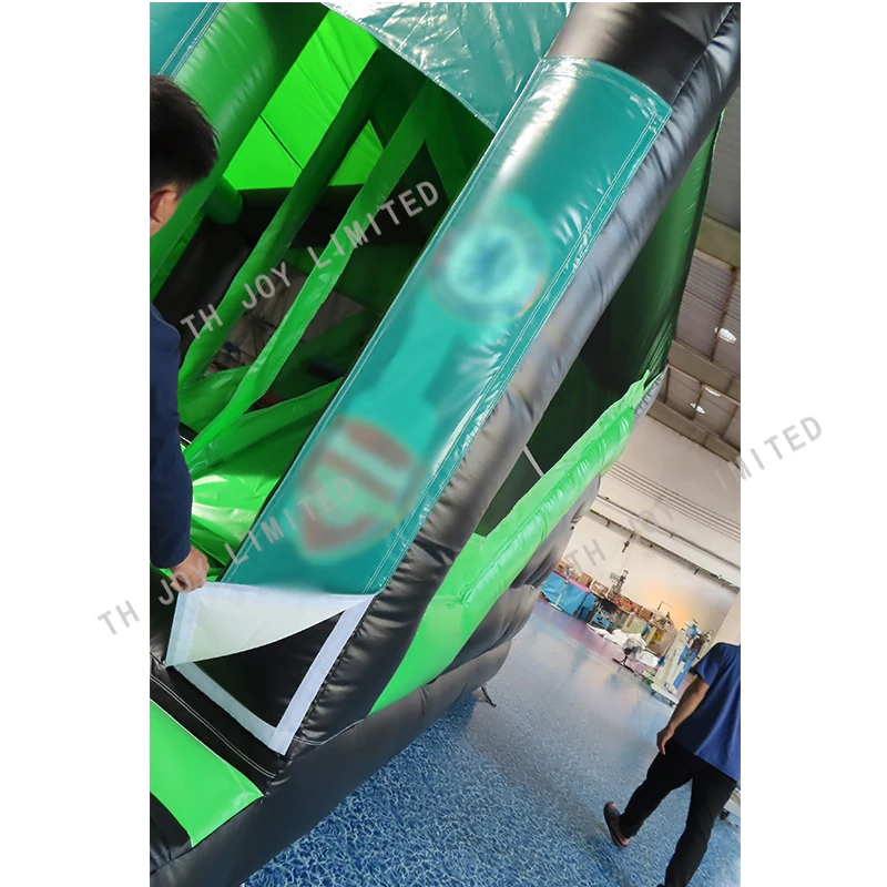 Hot Sale 5x5x3.5mh Inflatable Dry Slide Jumping Castle Bouncers House For Amusement park / Backyard Funny Party 3