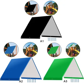 

Swing Hammock Kit Replacement Tarpaulin Children's Playground Roof Canopy Outdoor Sun Protection Rain Cover Waterproof