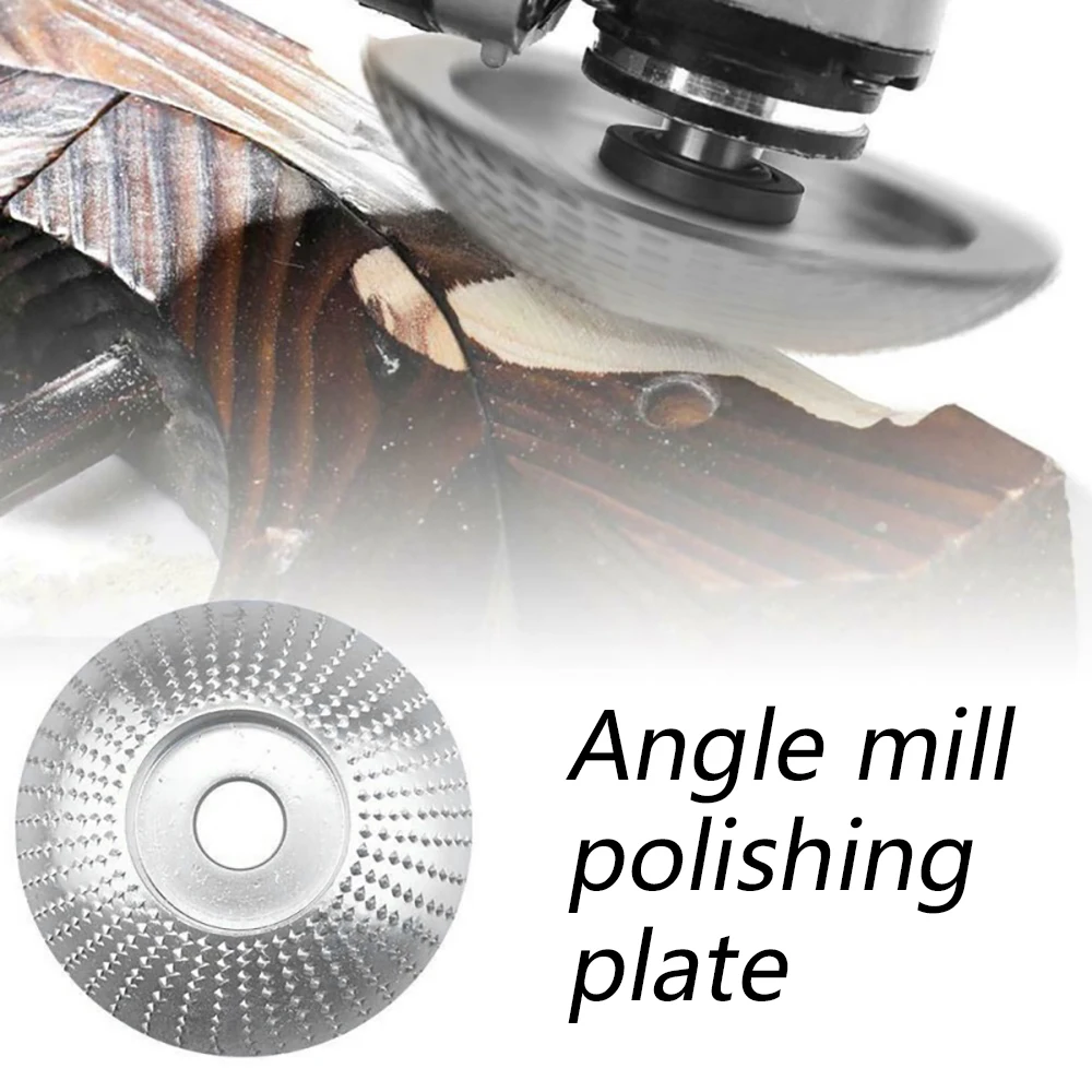 Wood Grinding Wheel Angle Grinder Disc Sanding Carving Rotary Abrasive Tool for Angle Tungsten Carbide Coating Bore Shaping