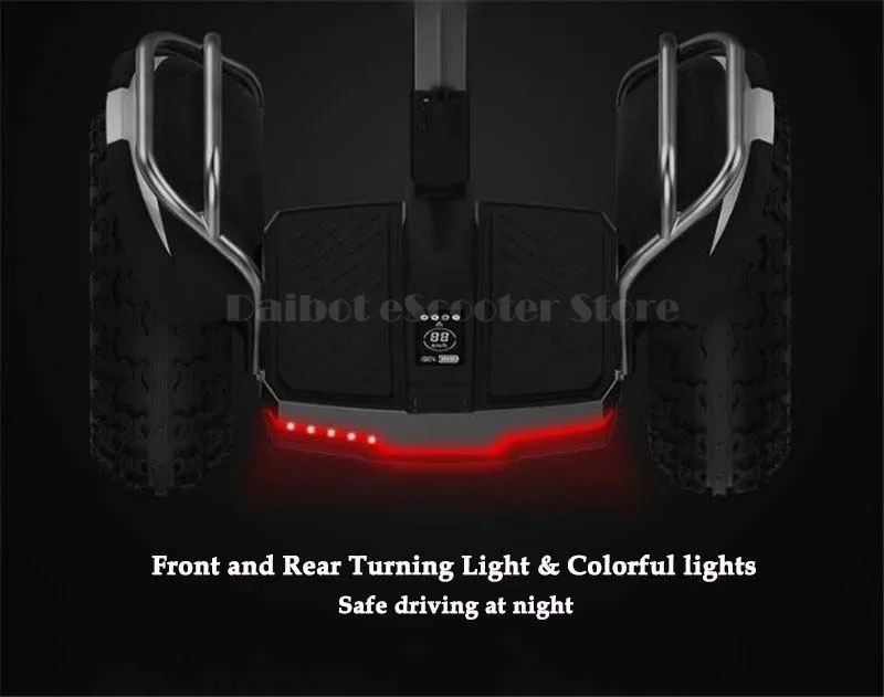 Daibot Off Road Electric Scooter Self Balancing Scooters Double System 1200W2 Adults Skateboard Hoverboard With BluetoothAPP   (27)
