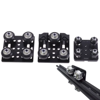 

3D Printer V gantry plat set slide plate pulley for 2020 /2040 V-slot wheels