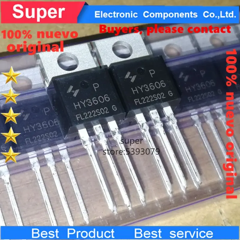 100% nuevo 10 unids/lote MOSFET HY3306P HY3306 HY4306P HY4306 HY3606 ...